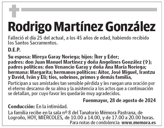 Rodrigo Martínez González