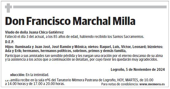 Don Francisco Marchal Milla