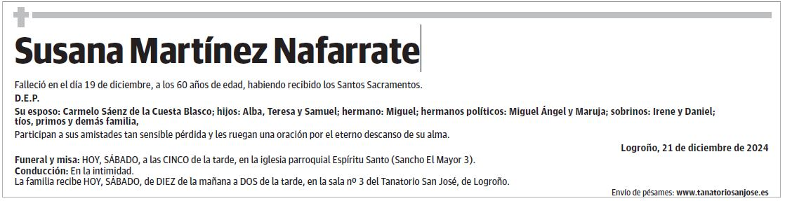 Susana Martínez Nafarrate