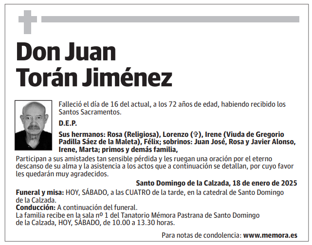 Don Juan Torán Jiménez