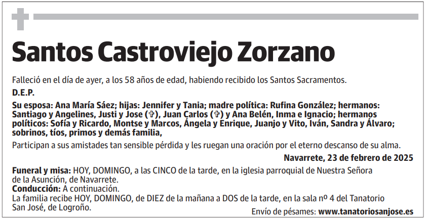 Santos Castroviejo Zorzano