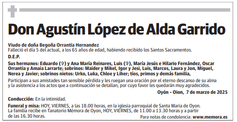 Don Agustín López de Alda Garrido