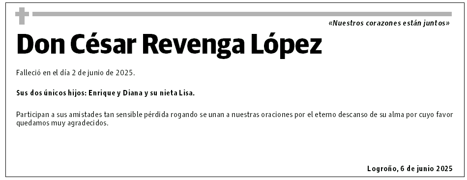 Don César Revenga López