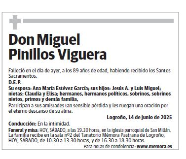Don Miguel Pinillos Viguera