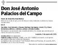 Don José Antonio Palacios del Campo