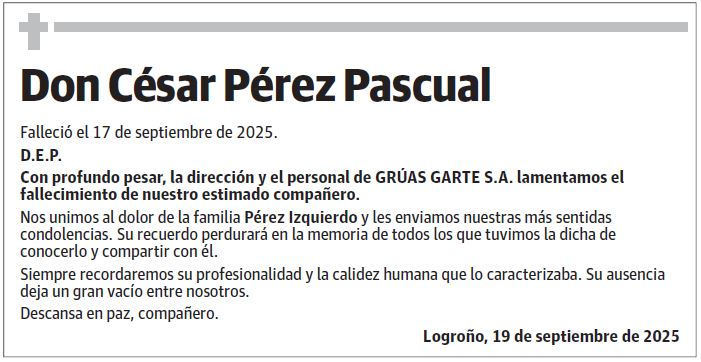 Don César Pérez Pascual