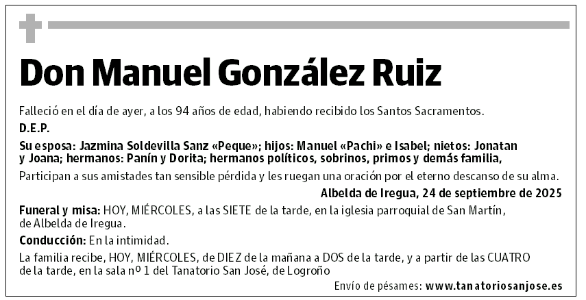 Don Manuel González Ruiz