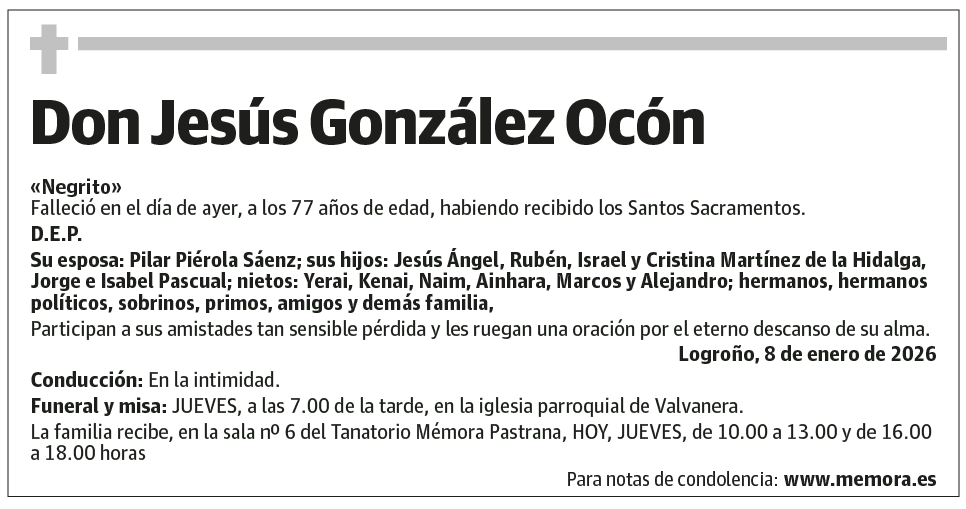 Don Jesús González Ocón