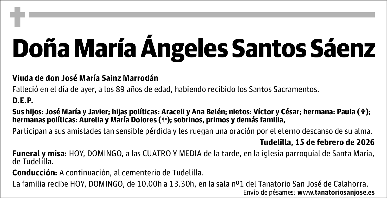 Mª Ángeles Santos Sáenz