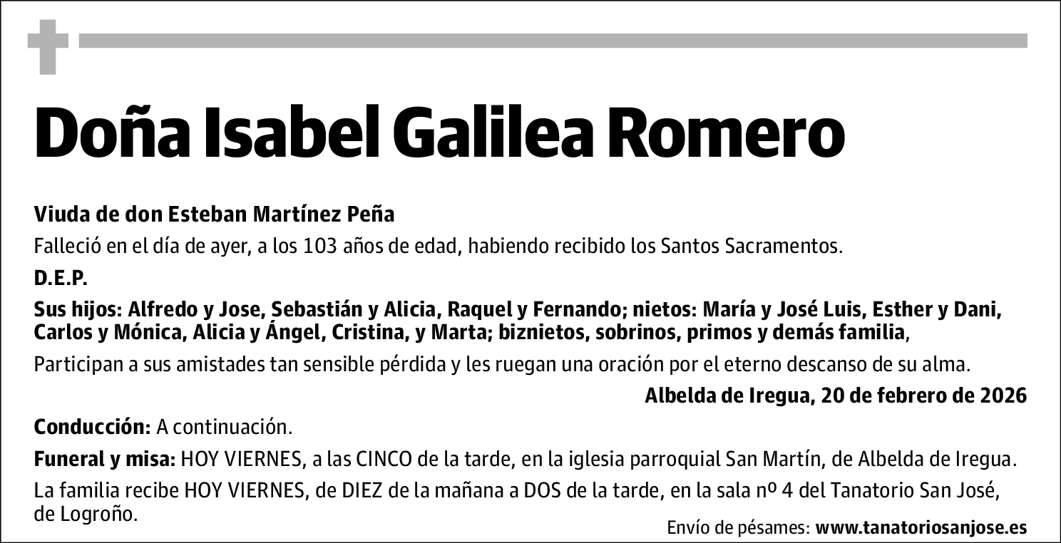 Isabel Galilea Romero