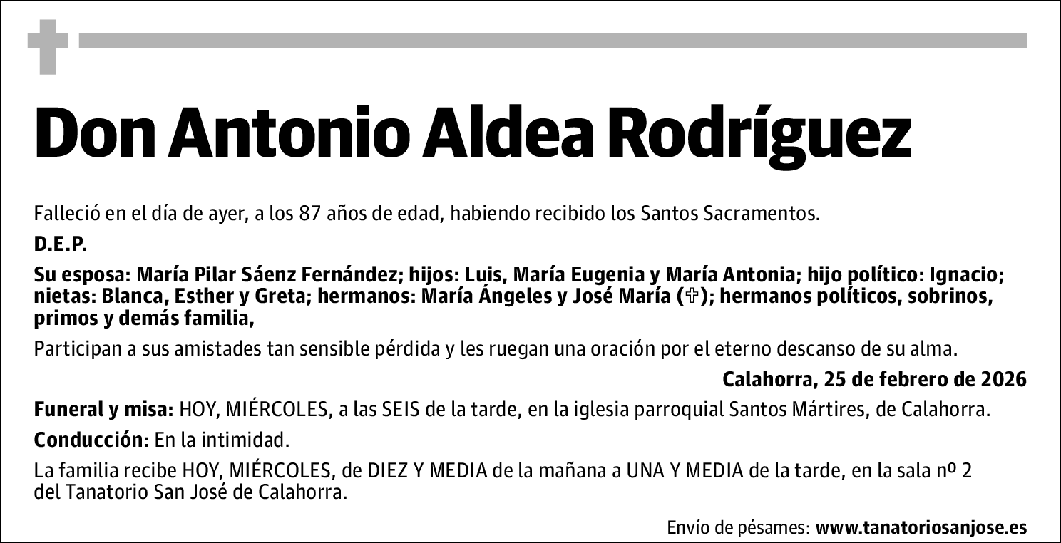 Antonio Aldea Rodríguez