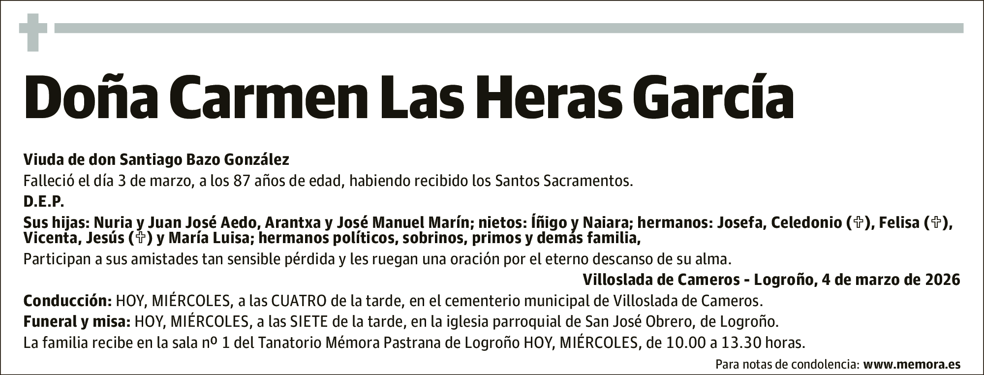 Carmen las Heras Garcïa