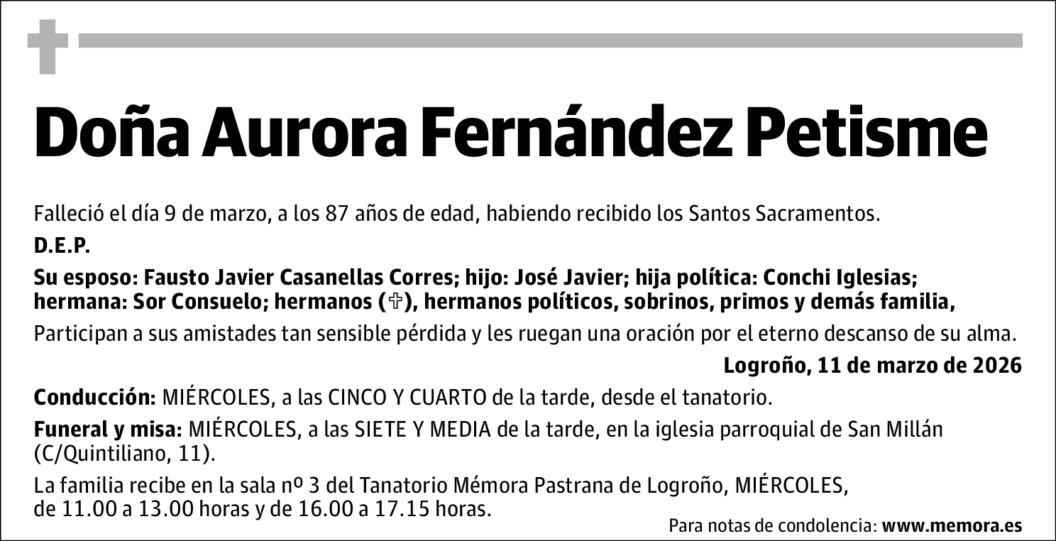 Aurora Fernández Petisme