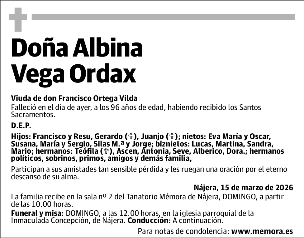 Albina Vega Ordax