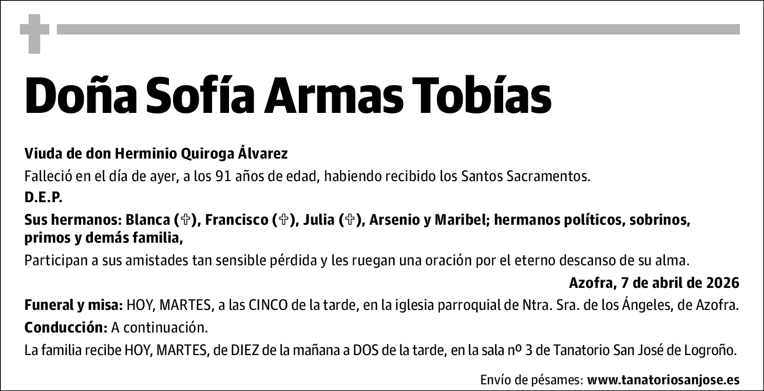 Sofía Armas Tobía