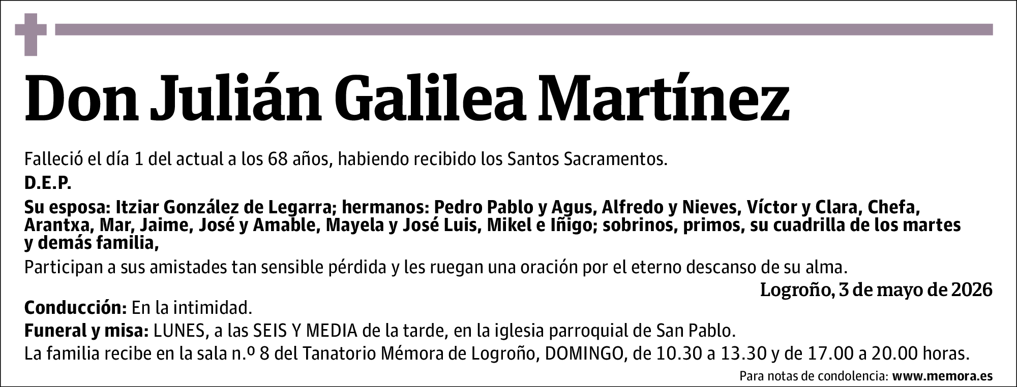 Julián Galilea Martínez