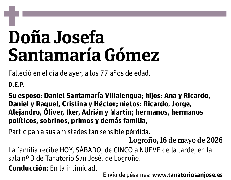 Josefa Santamaría Gómez