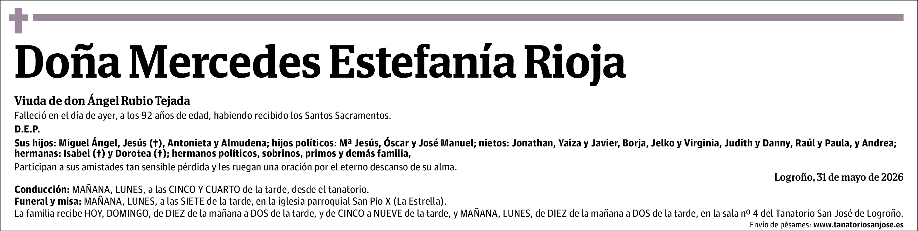 Mercedes Estefanía Rioja