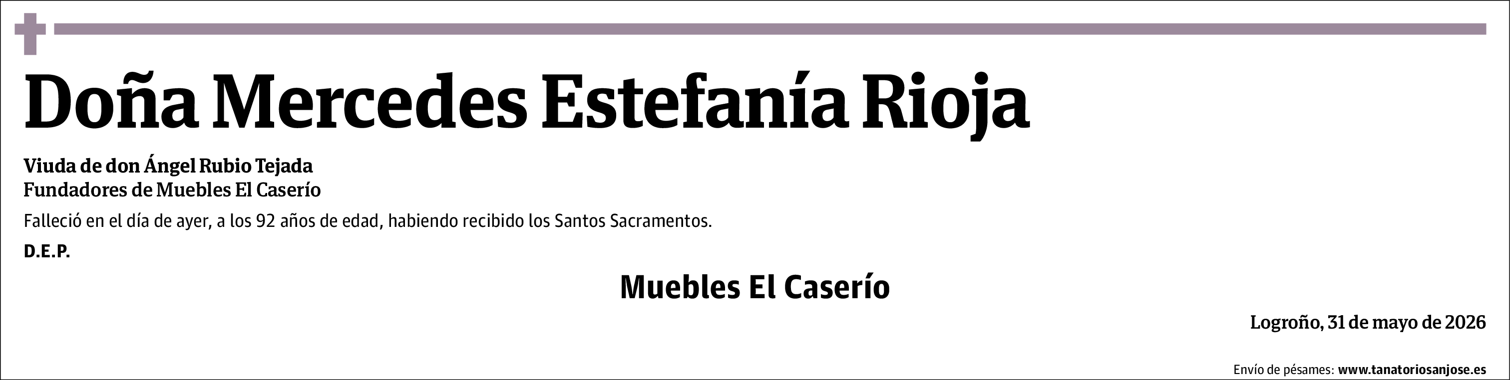 Mercedes Estefanía Rioja