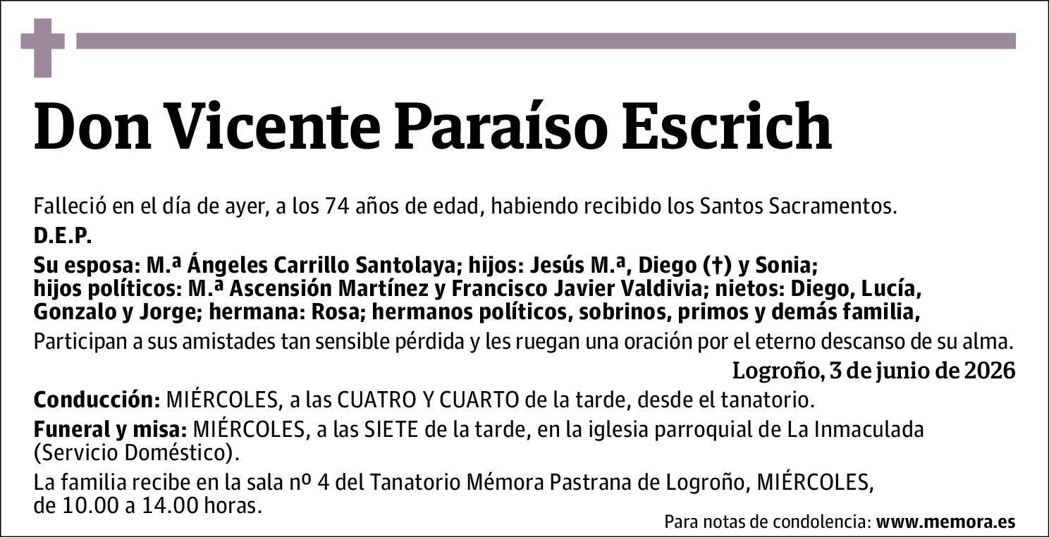Vicente Paraiso Escrich