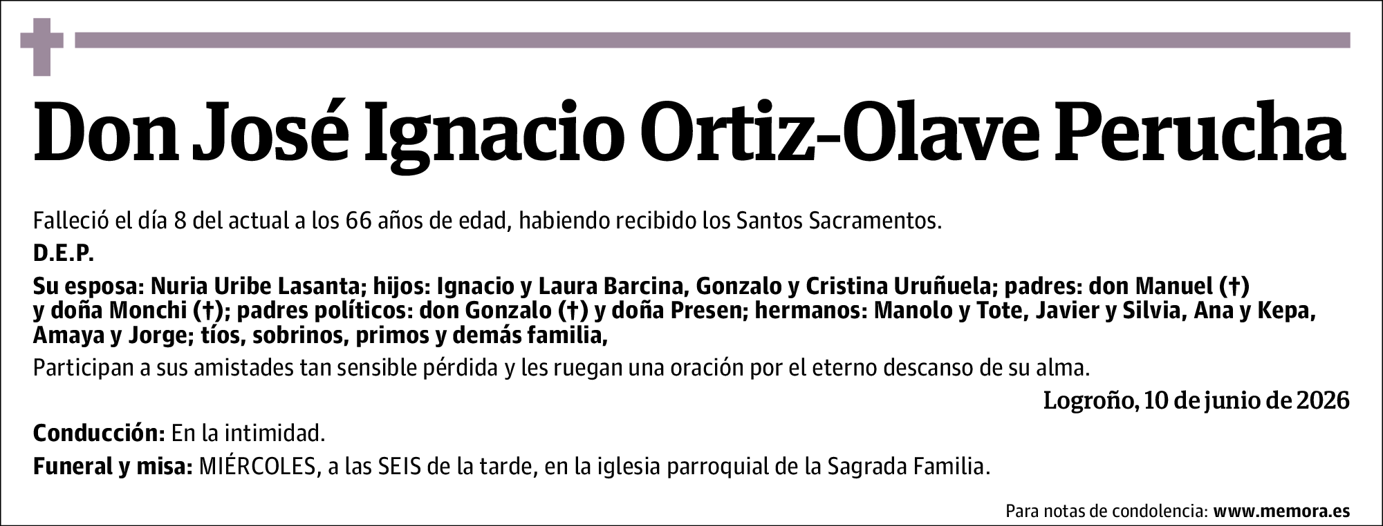 José Ignacio Ortiz-olave Perucha