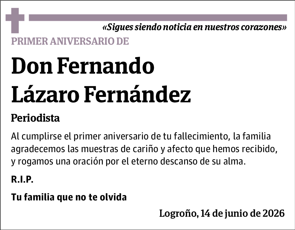 Fernando Lázaro Fernández