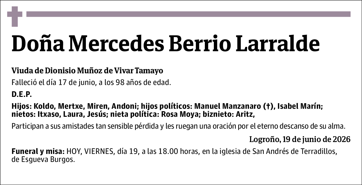 Mercedes Berrio Larralde