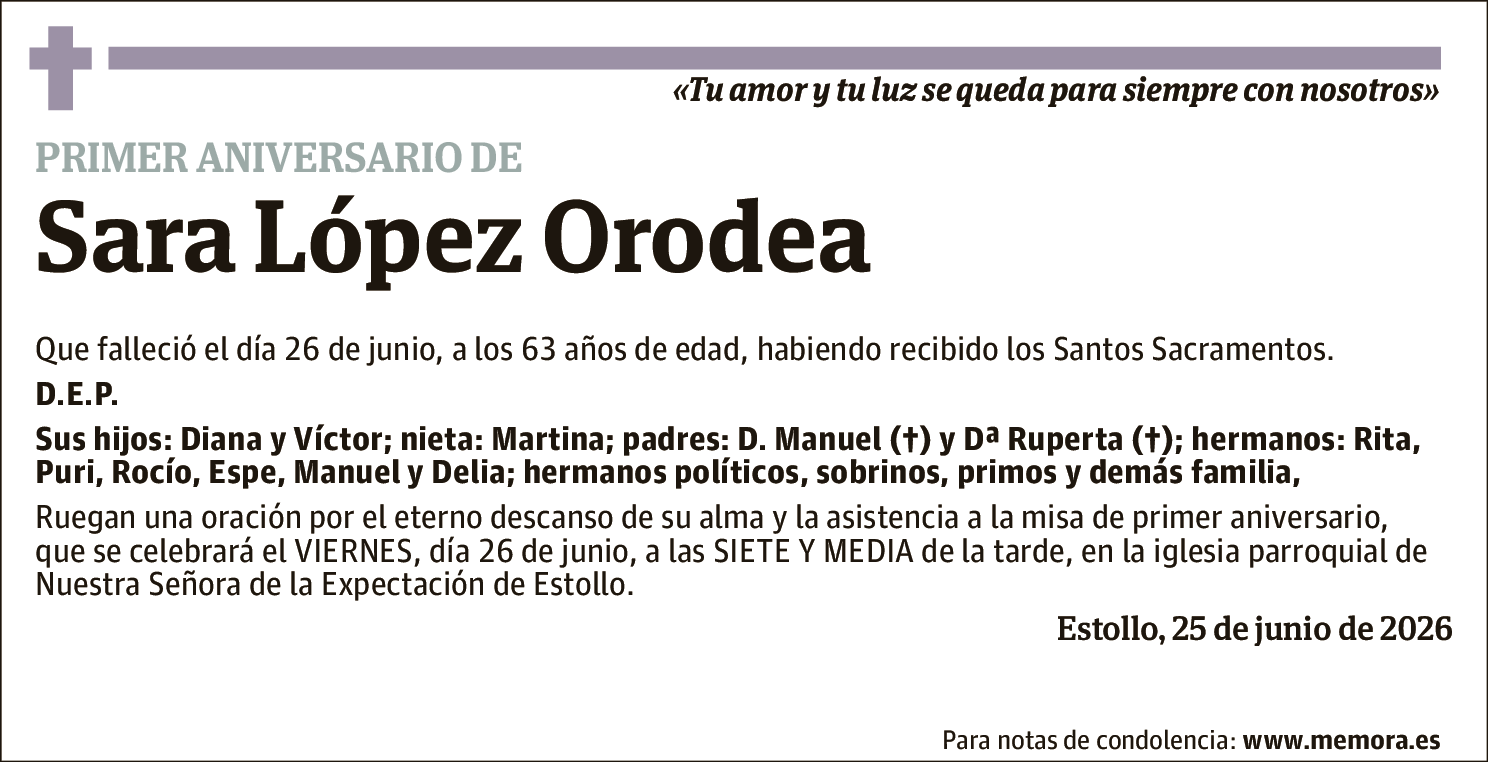 Sara López Orodea