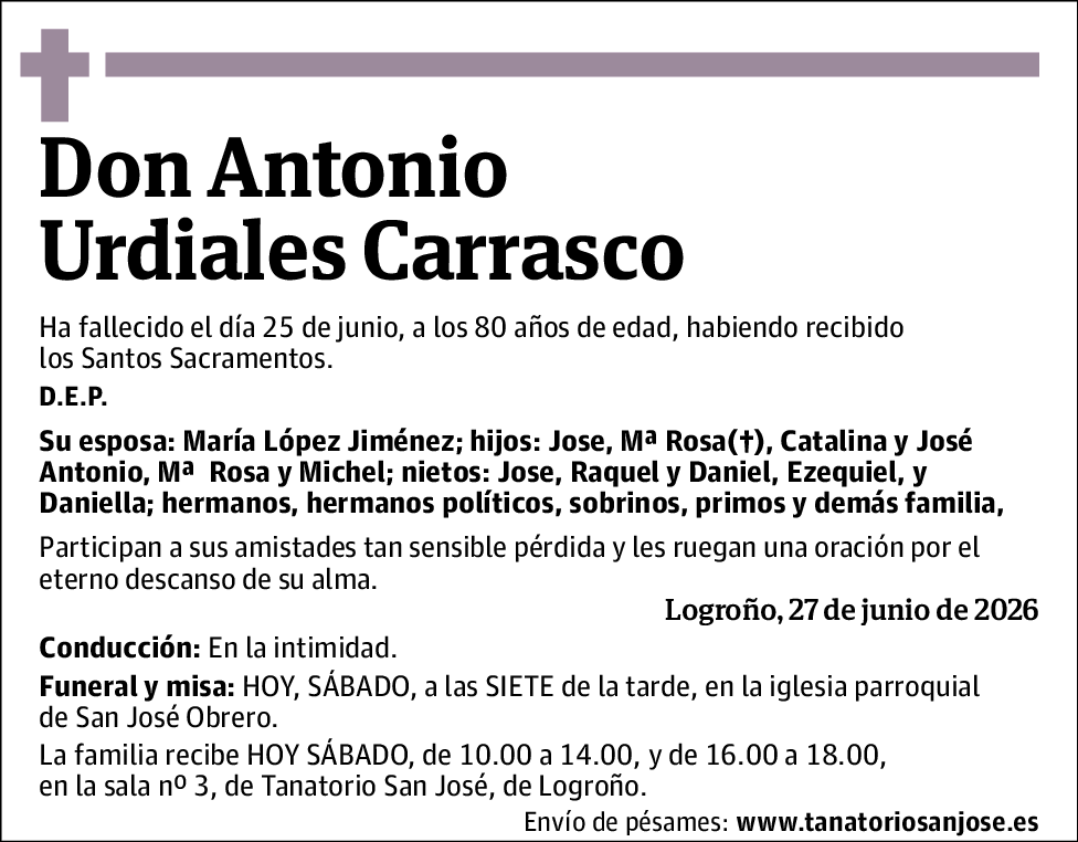 Antonio Urdiales Carrasco