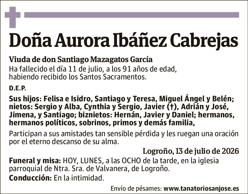 Aurora Ibáñez Cabrejas