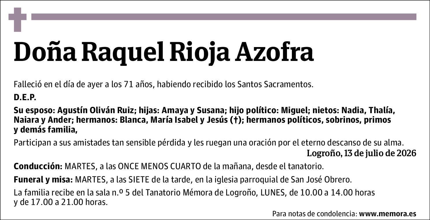 Raquel Rioja Azofra