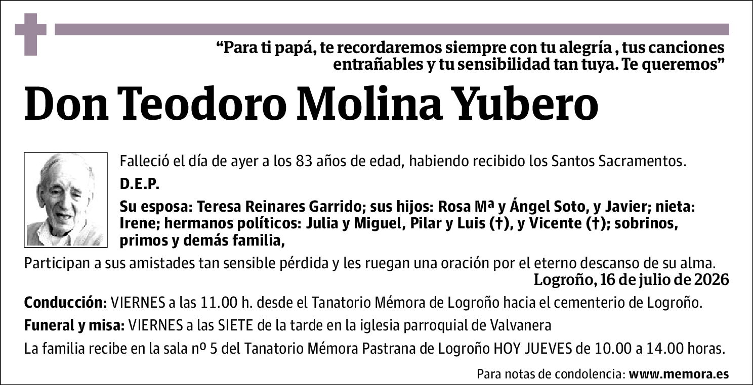 Teodoro Molina Yubero