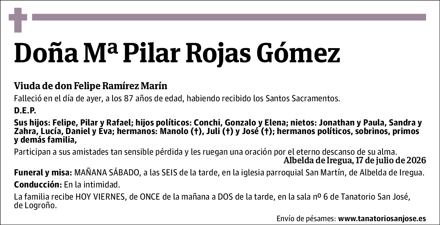 Mª Pilar Rojas Gómez