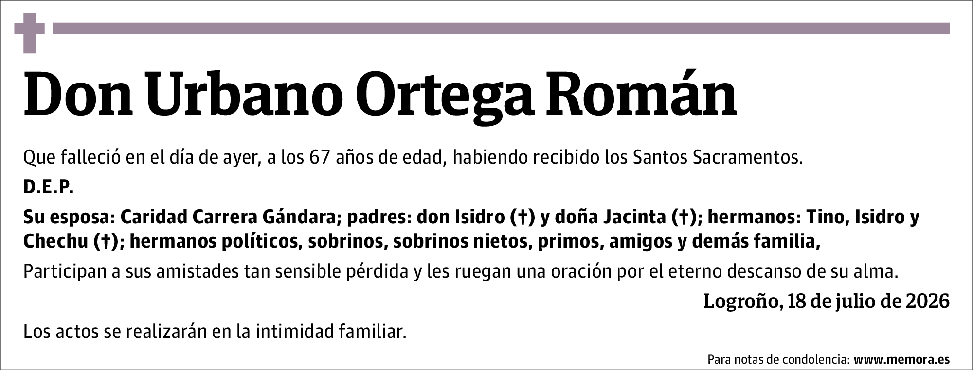 Urbano Ortega Román