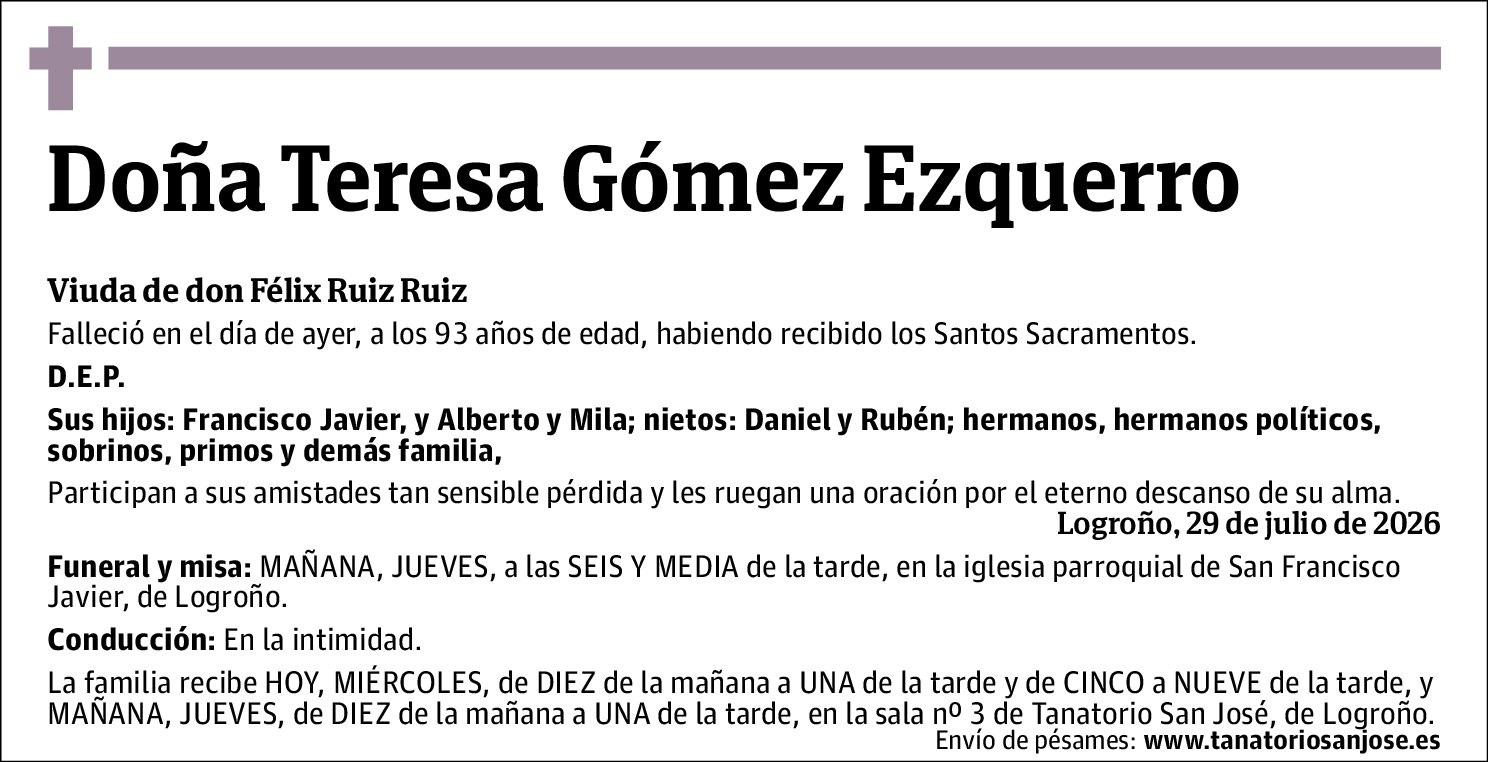 Teresa Gómez Ezquerro