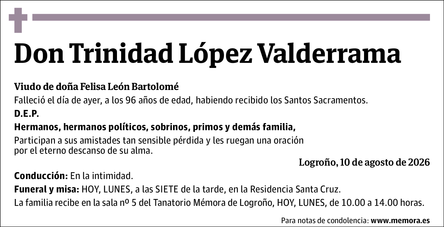 Trinidad López Valderrama