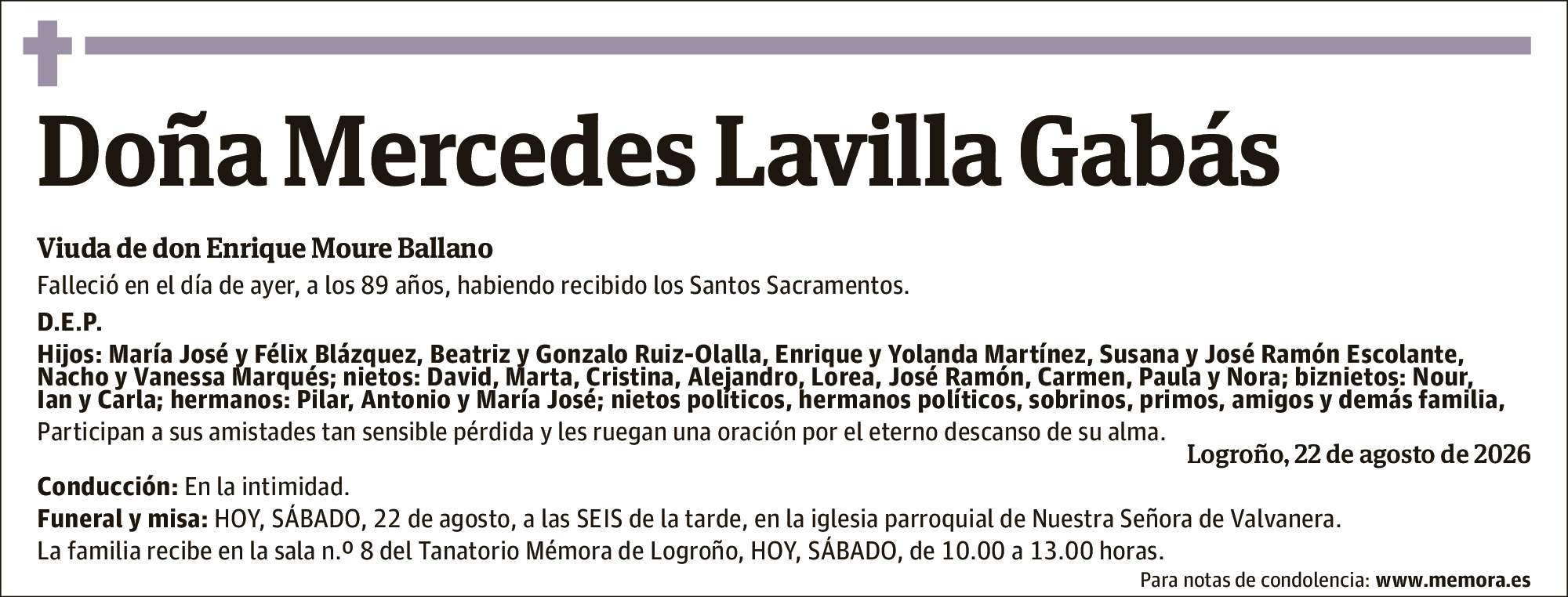 Mercedes Lavilla Gabas