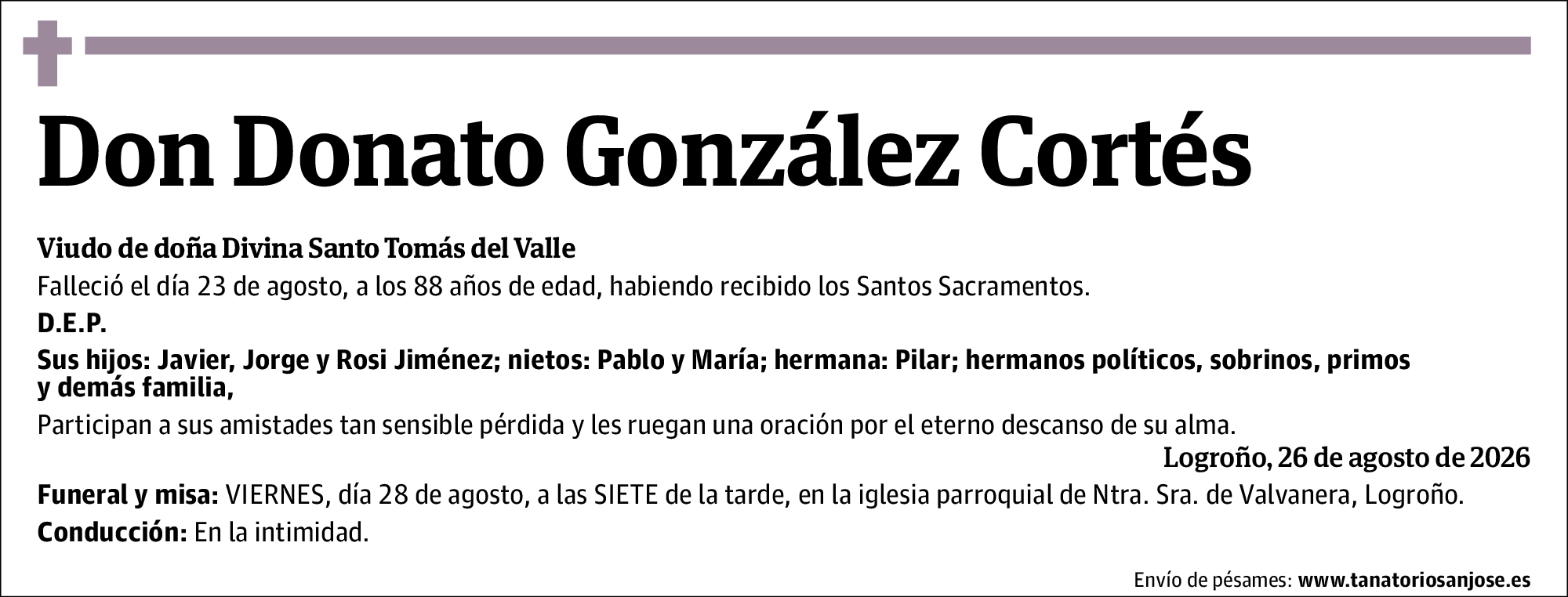 Donato González Cortés