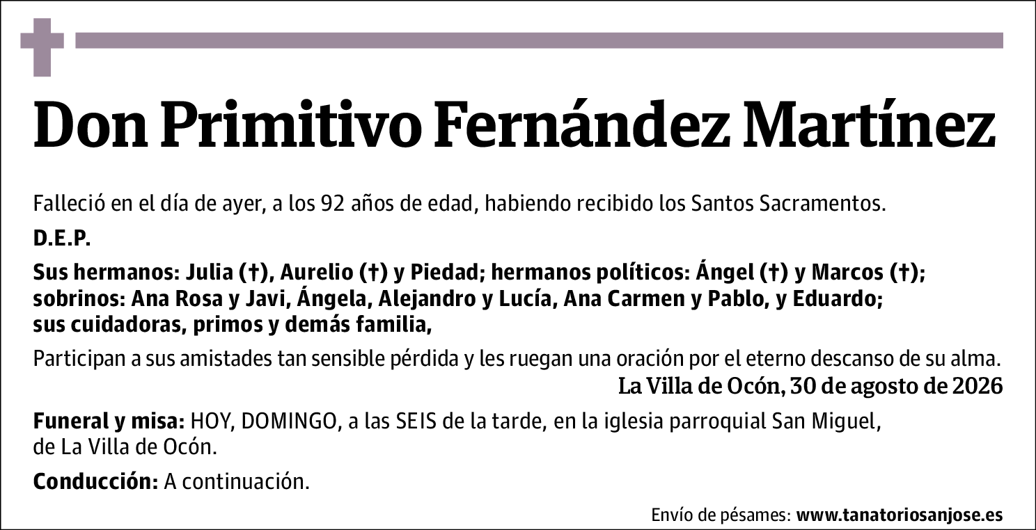 Primitivo Fernández Martínez