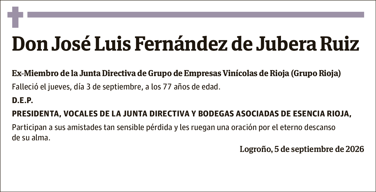 José Luis Fernández de Jubera Ruiz