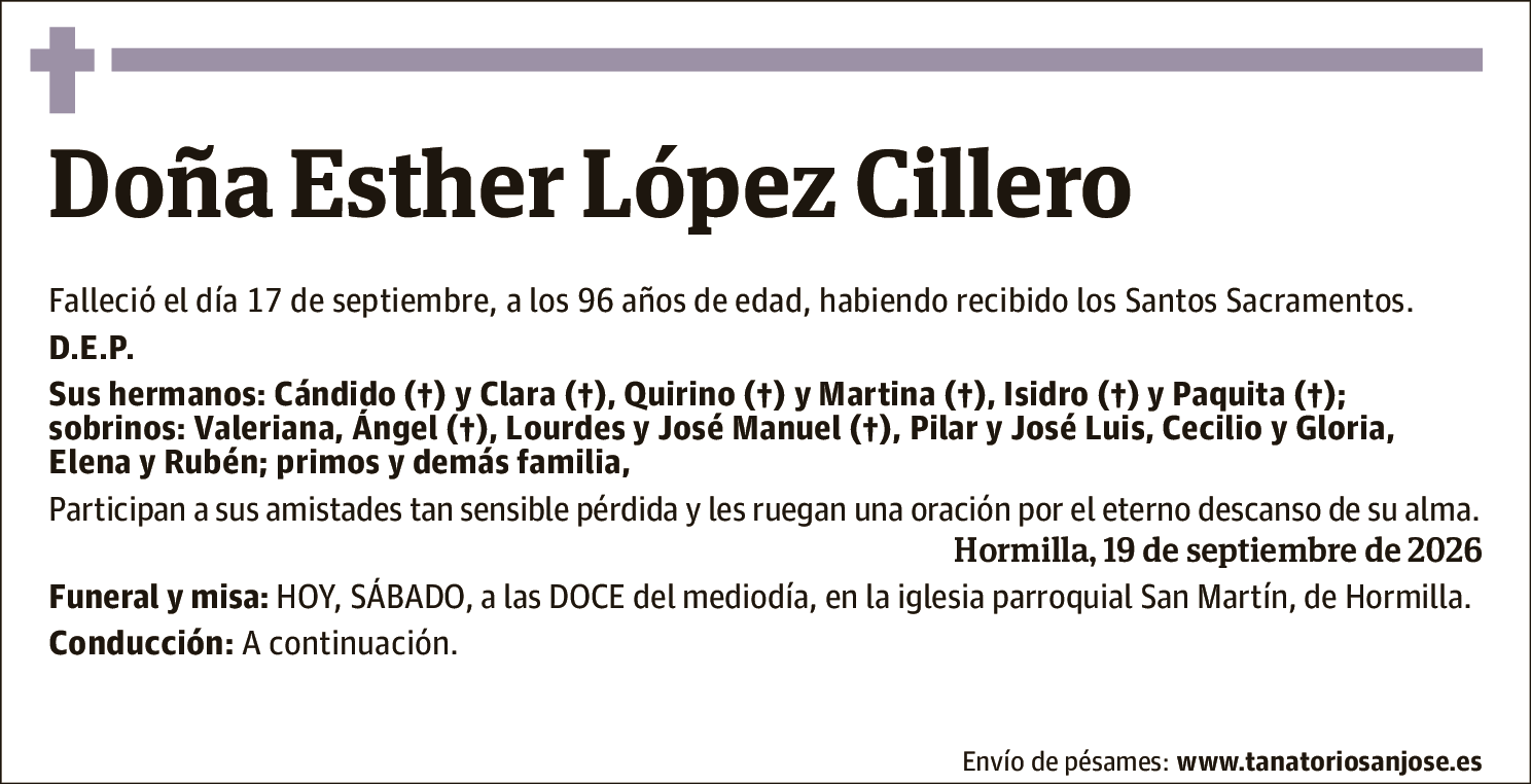 Esther López Cillero