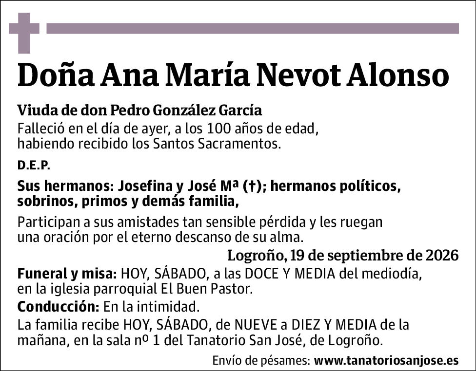 Ana María Nevot Alonso