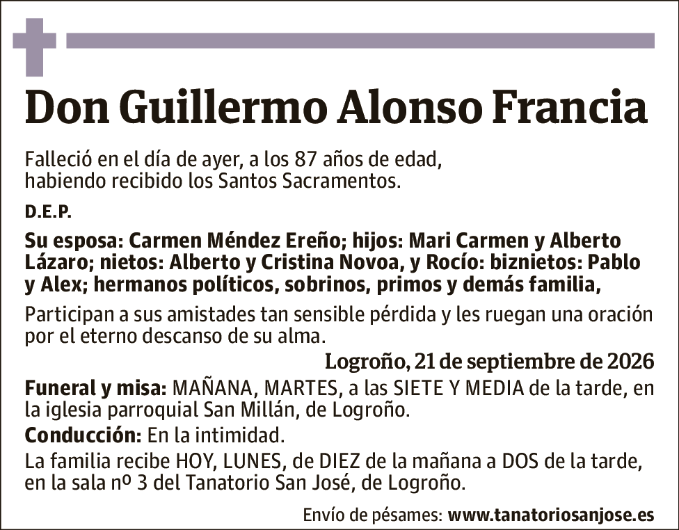 Guillermo Alonso Francia