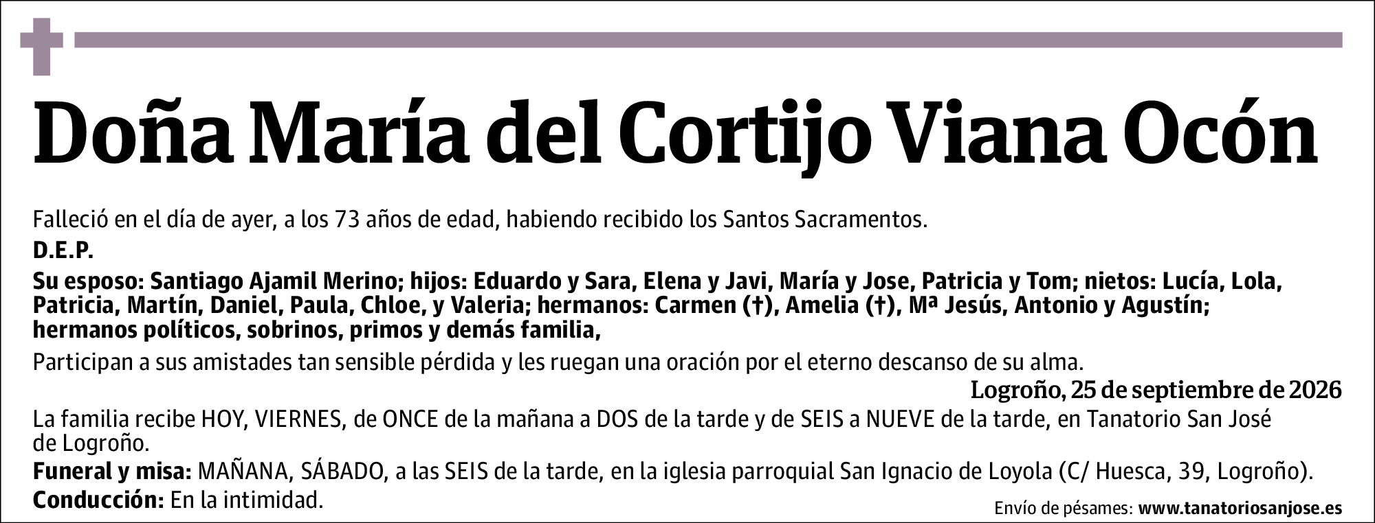 María del Cortijo Viana Ocón