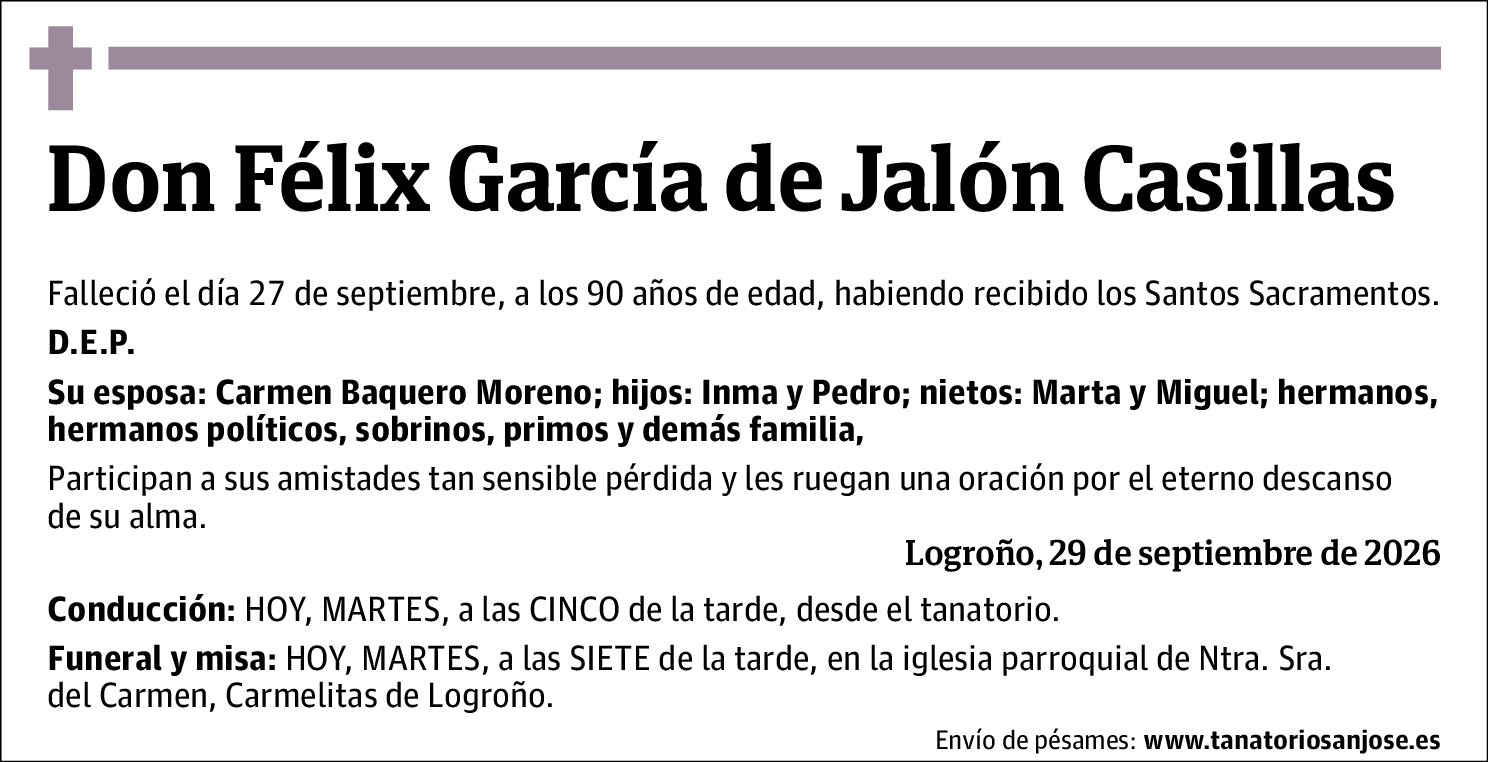 Félix García de Jalón Casillas