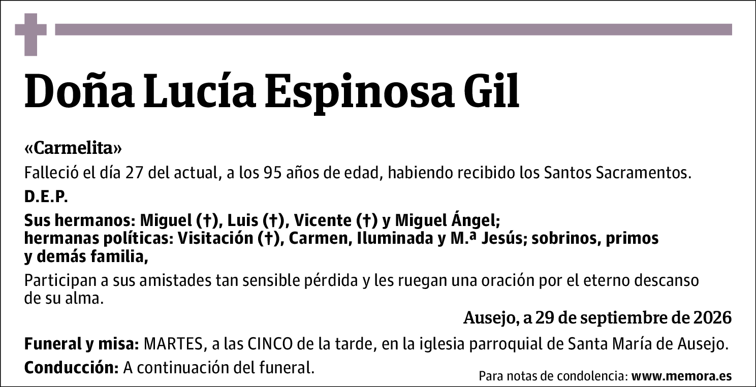 Lucía Espinosa Gil