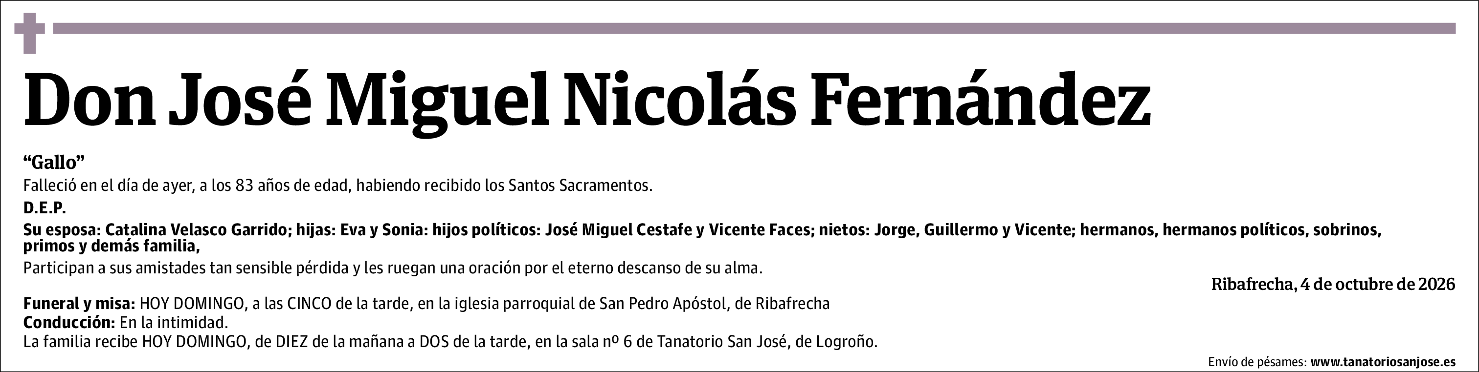 José Miguel Nicolás Fernández