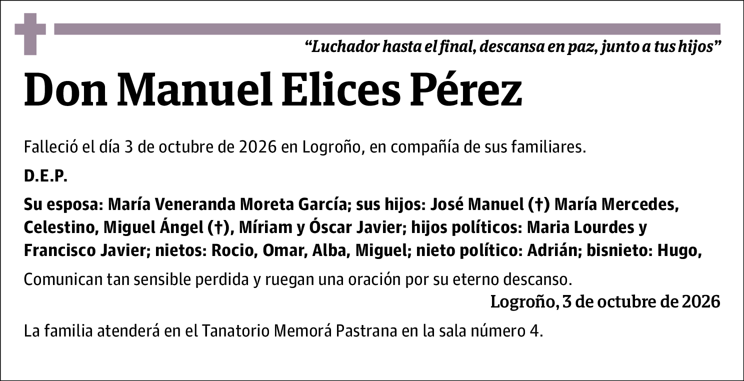 Manuel Elices Pérez