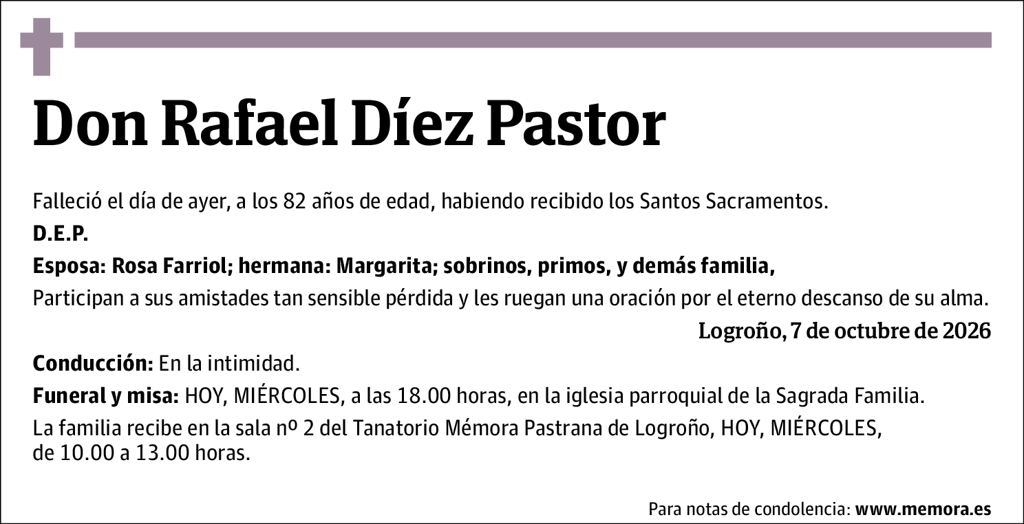 Rafael Díez Pastor
