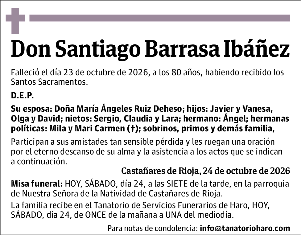 Santiago Barrasa Ibáñez